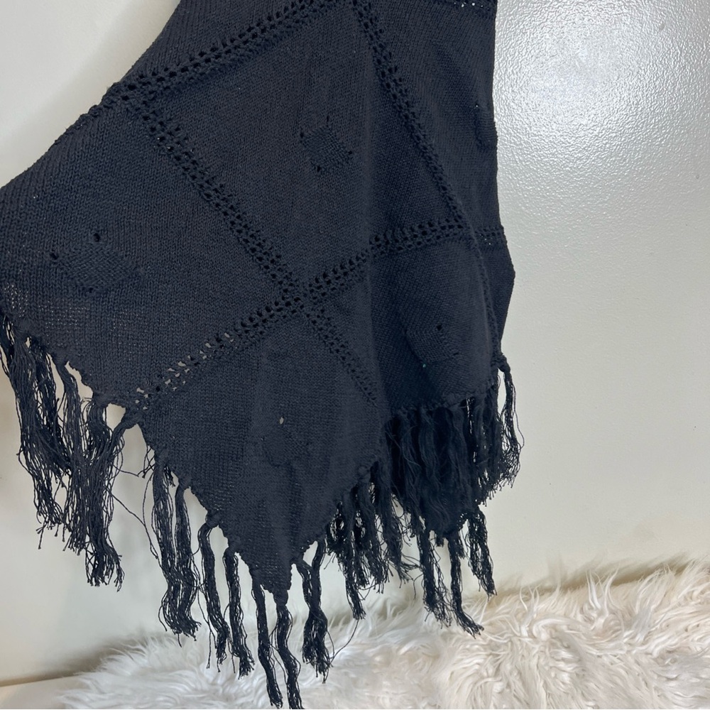 Free People Viola Fauxchet Beach Coverup Crochet Mini Dress S - Picture 4 of 6